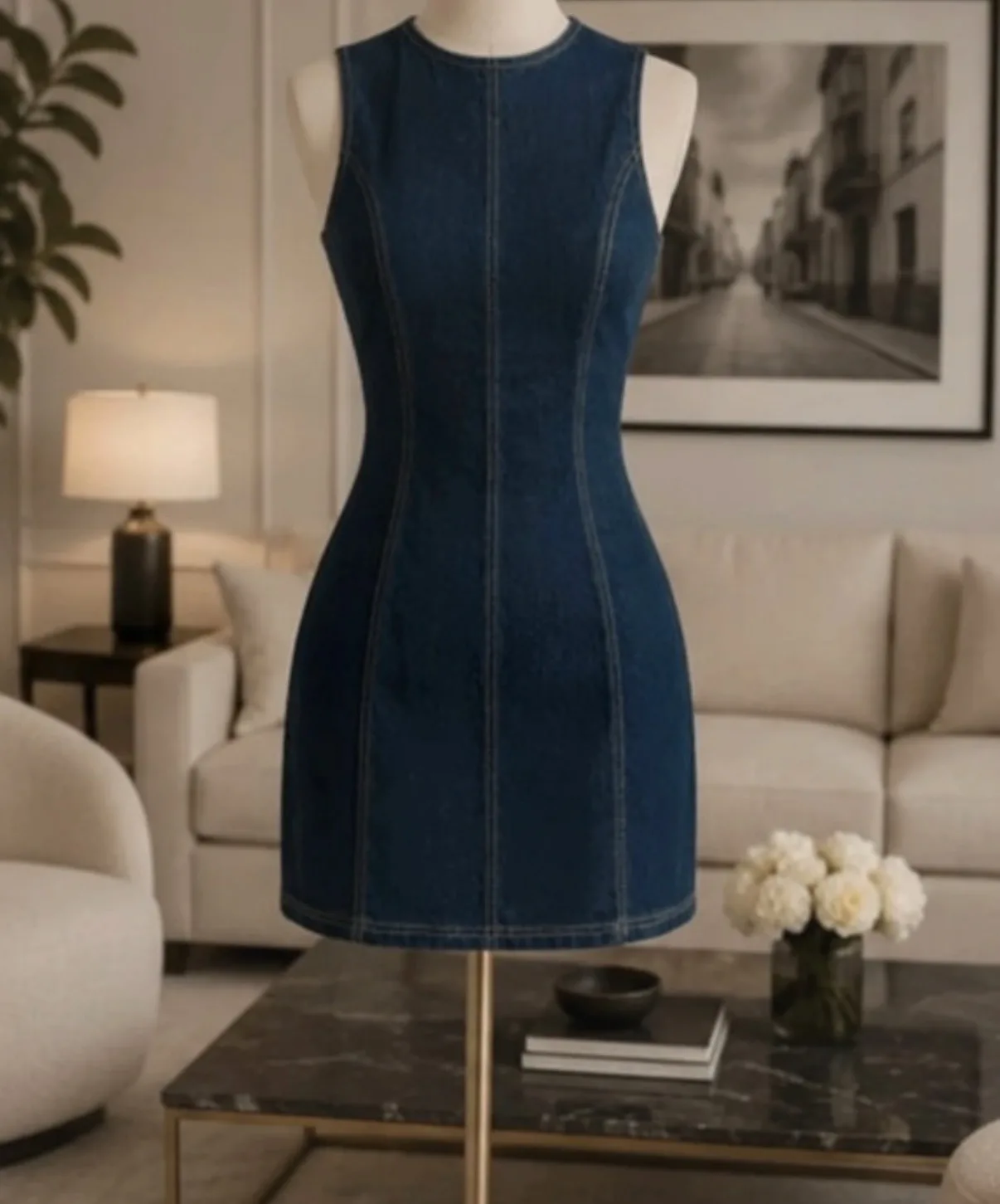 Rochie denim elastică – Iasi, Iași