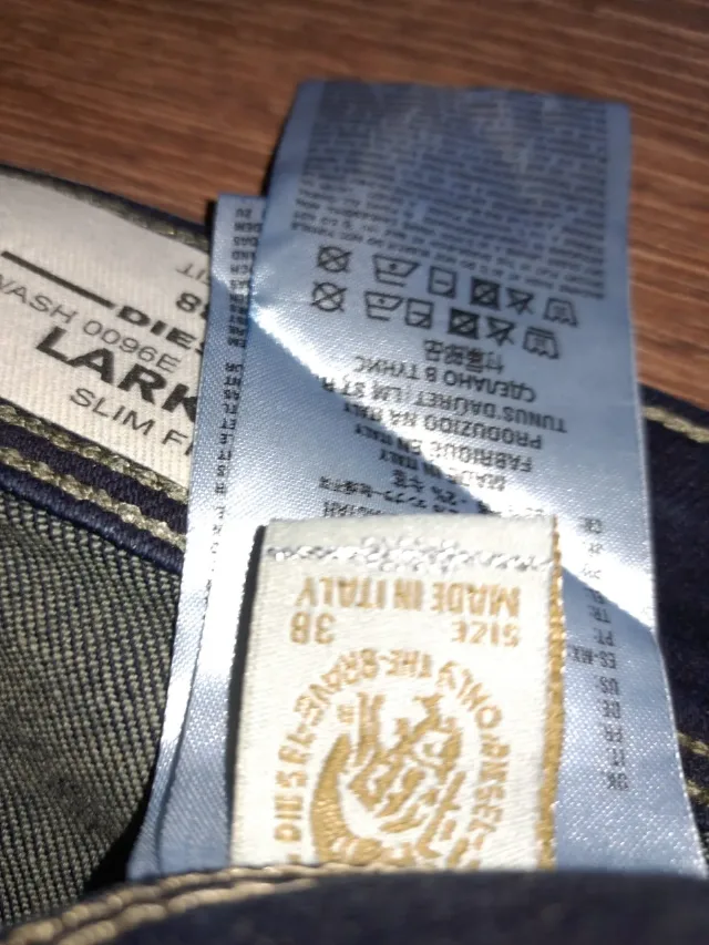 W38  Diesel Jeans Slim Fit For Men – fotografia 4 din 5