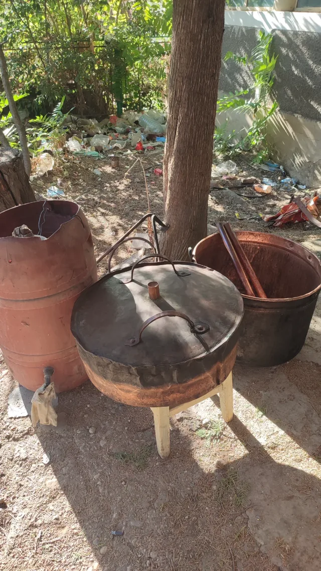 Vând cazan țuică din cupru/aramă 60 litri – fotografia 6 din 6