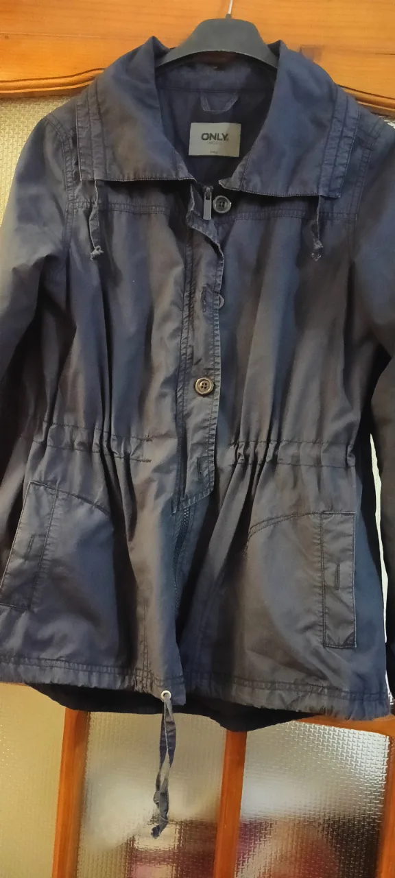 Geacă damă parka mărime s culoare albastru – fotografia 4 din 5