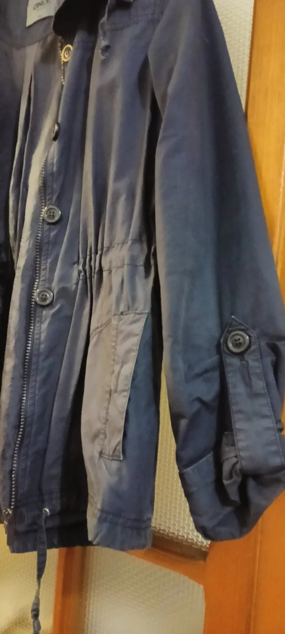 Geacă damă parka mărime s culoare albastru – fotografia 2 din 5