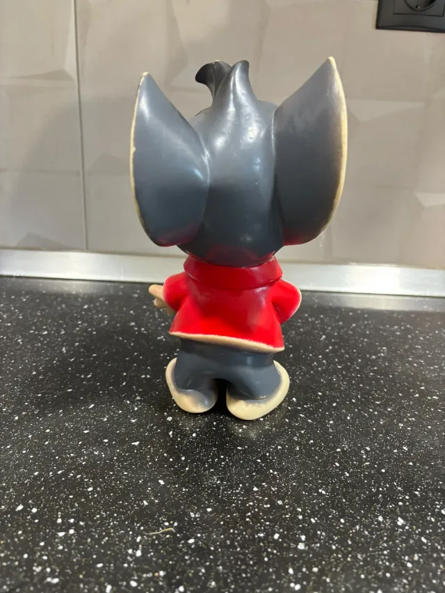 Figurină vintage cauciuc 20 cm - Mausi Rolf Kauka (Fix und Foxi) – fotografia 4 din 5