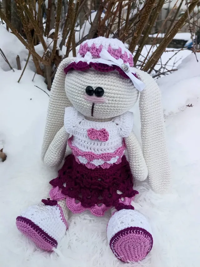 Iepuraș handmade – fotografia 3 din 5