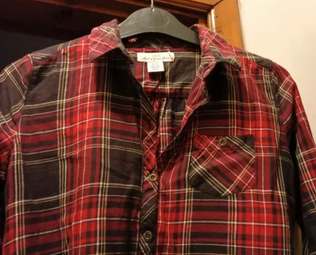 H&M Rochiță tip cămașă, mărime S / 36, cu carouri – fotografia 2 din 3