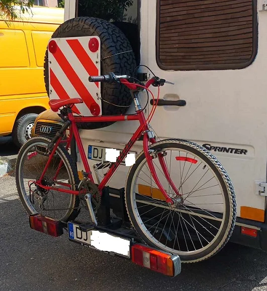 Suport pentru transport 2 biciclete sistem montare pentru cârlig – Craiova, Dolj
