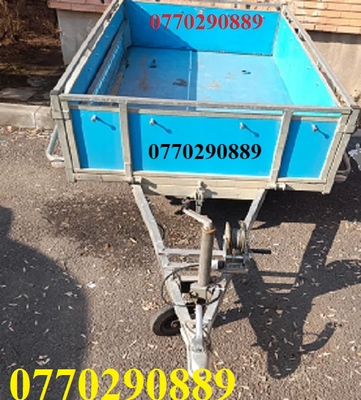 Remorca 750 kg, basculabila, inmatriculata, perfecta stare – Craiova, Dolj