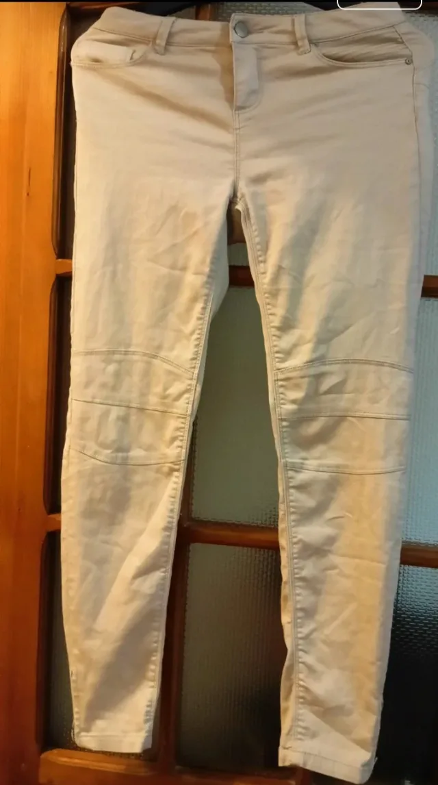 Pantaloni damă Cache Cache skinny bej, mărimea 36 – fotografia 1 din 4