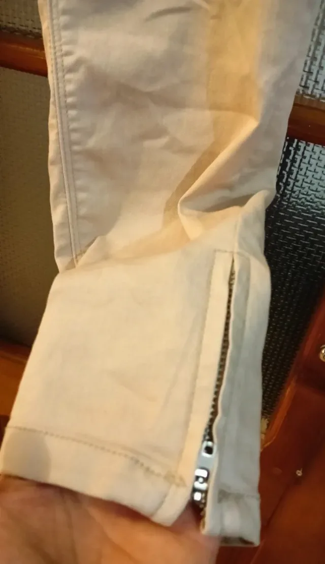 Pantaloni damă Cache Cache skinny bej, mărimea 36 – fotografia 2 din 4
