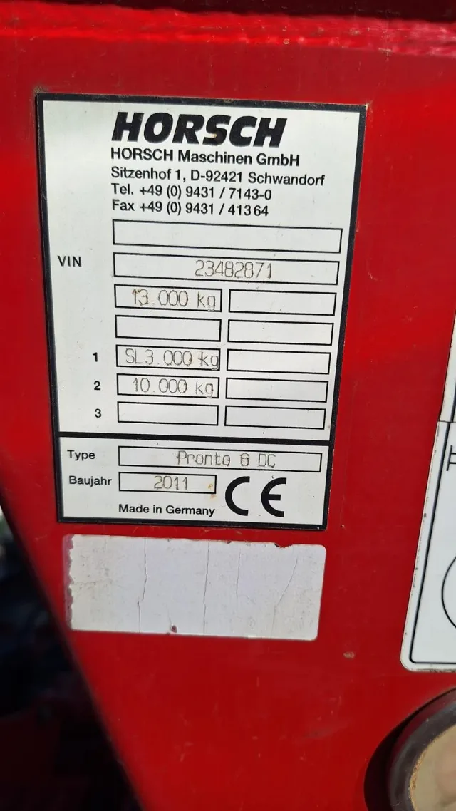 Semănătoare HORSCH PRONTO 6DC cu fertilizare – fotografia 5 din 5