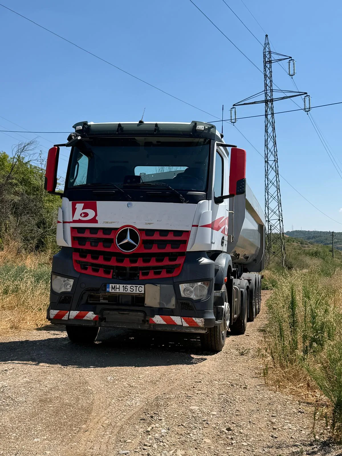 Mercedes-Benz Arocs – Vanju Mare, Mehedinți