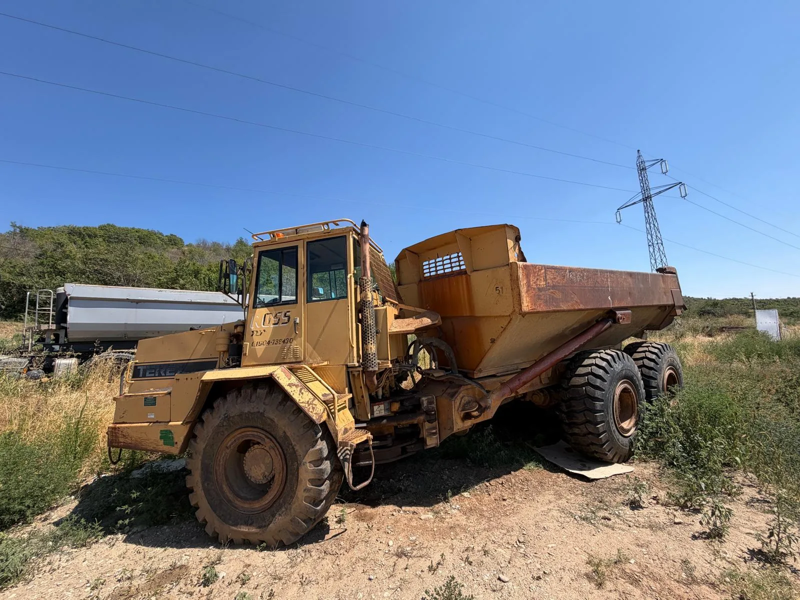 Dumper 6x6 Terex – Hinova, Mehedinți