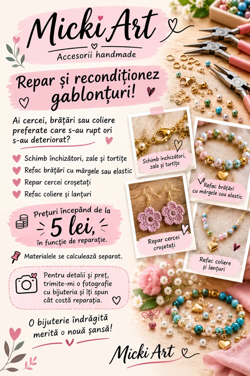 Repar gablonțuri – fotografia 1 din 1
