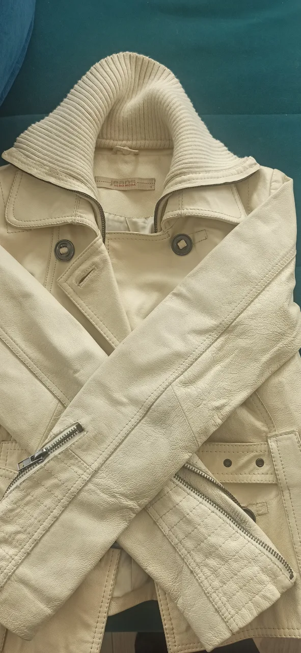 Geaca piele Vero Moda vintage – fotografia 6 din 6