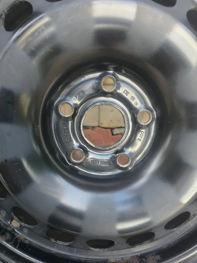 Jante tabla R16, 5x112 originale Vw – fotografia 5 din 6