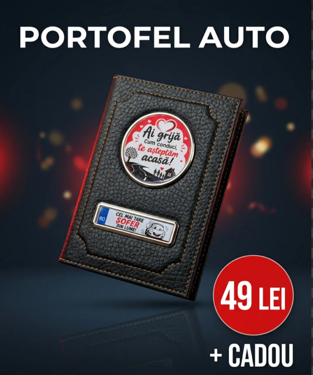 Portofel auto+breloc gratuit – Radauti, Suceava