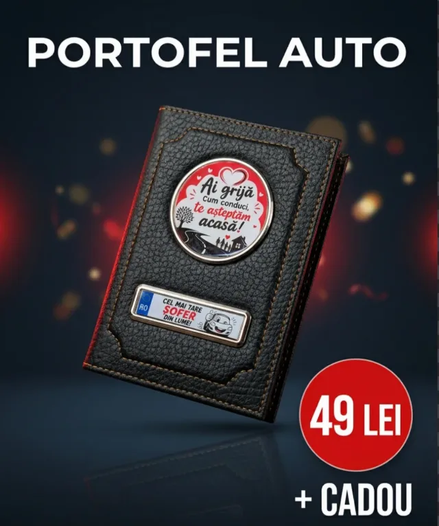 Portofel auto+breloc gratuit – Radauti, Suceava