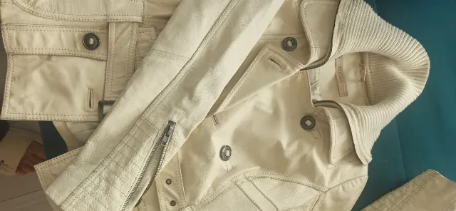 Geaca piele Vero Moda vintage – fotografia 5 din 6