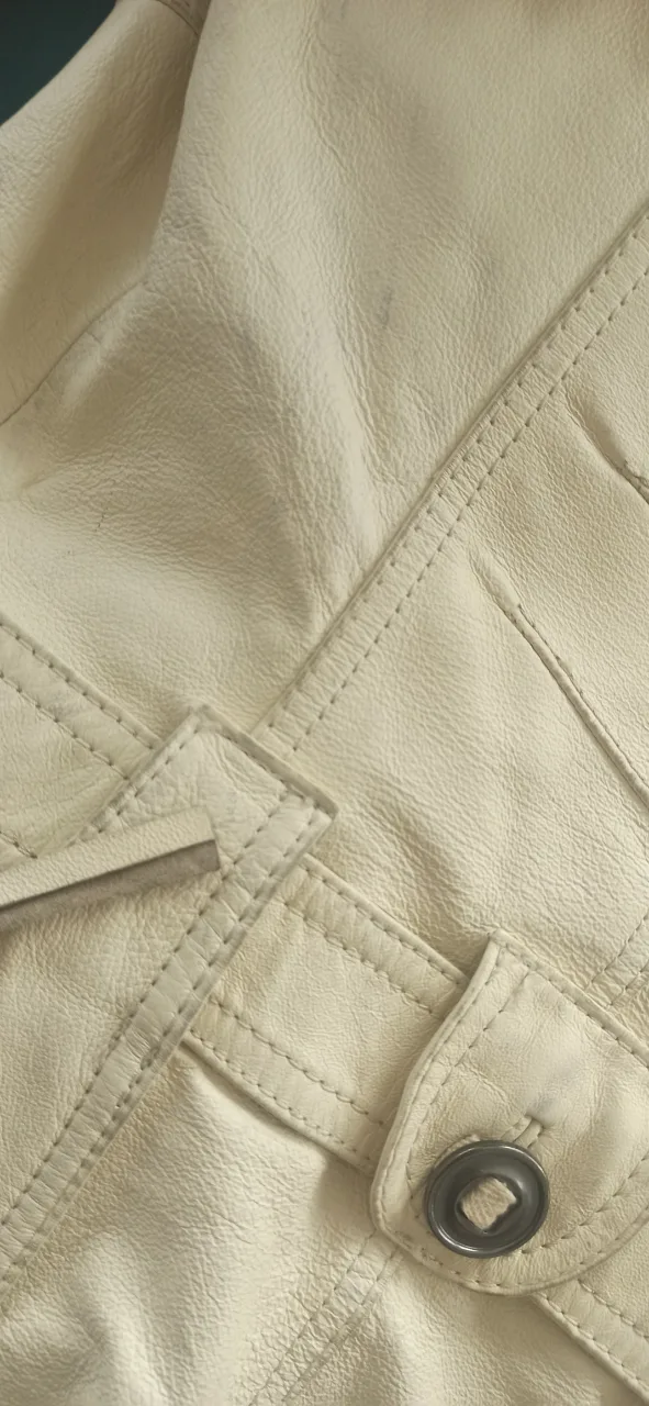 Geaca piele Vero Moda vintage – fotografia 4 din 6