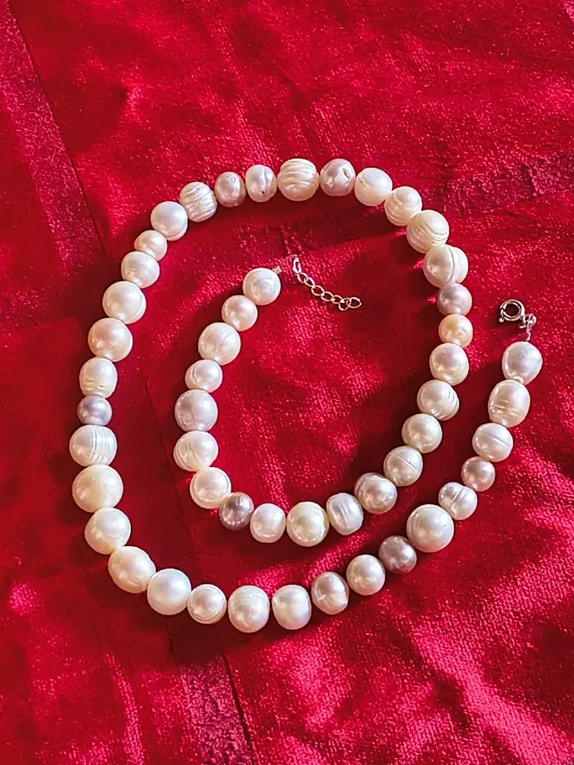 Perle naturale și argint – fotografia 1 din 6