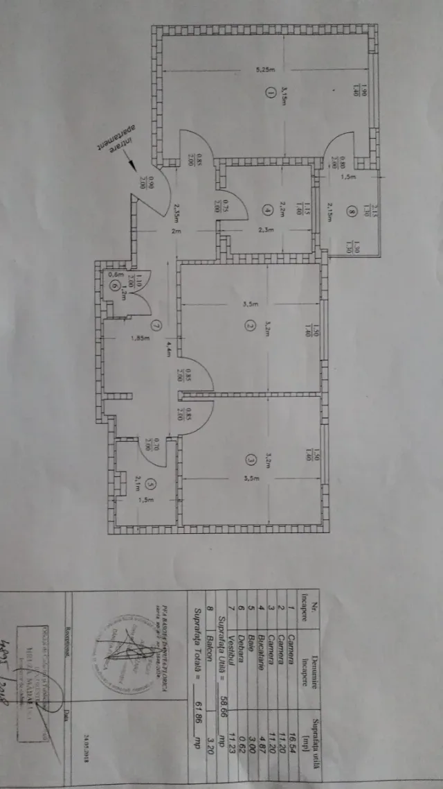 Apartament 3 camere – fotografia 4 din 8