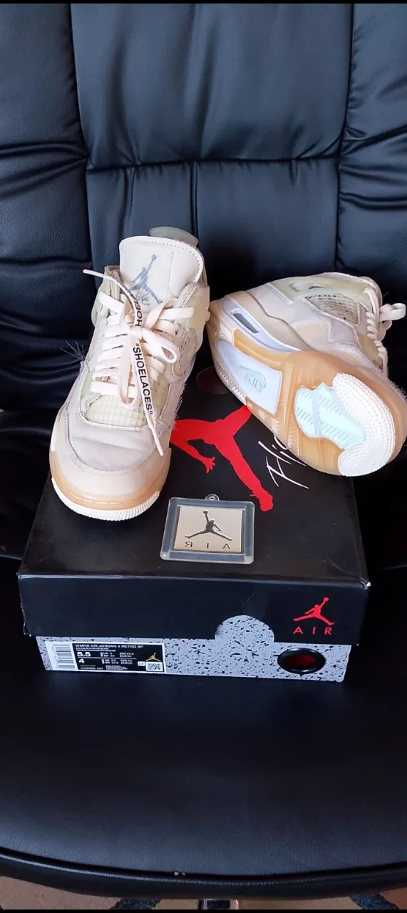 Jordan 4 Off White, originali! – fotografia 7 din 8