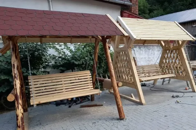 Mobilier de gradina, locuri de joacă si alte produse din lemn masiv – fotografia 5 din 8