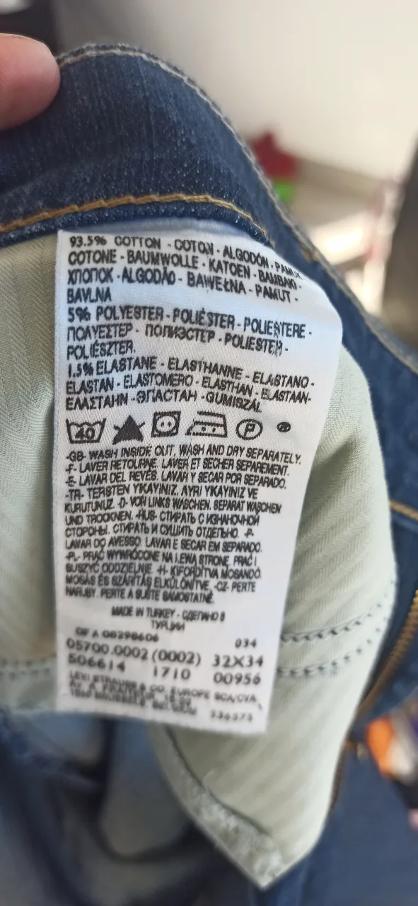 Blugi Levis mărime 32x34 – fotografia 3 din 3