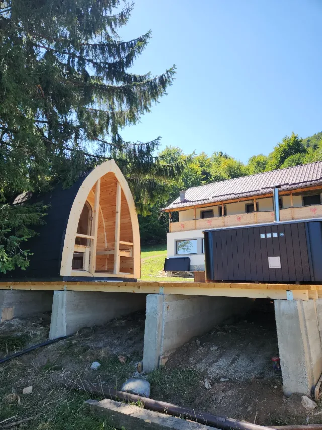 Sauna exterioara 4x2m – fotografia 2 din 8
