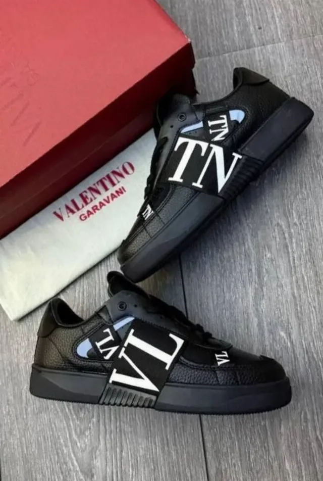 VALENTINO VL7N LOW-TOP SNEAKERS BLACK – Sector 2, București