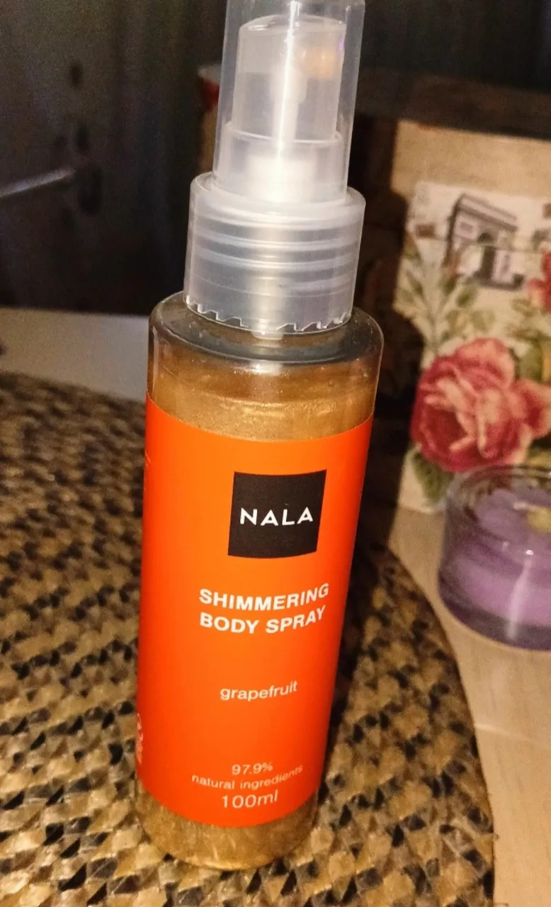 Spray de corp strălucitor NALA Grapefruit 100ml – fotografia 1 din 1