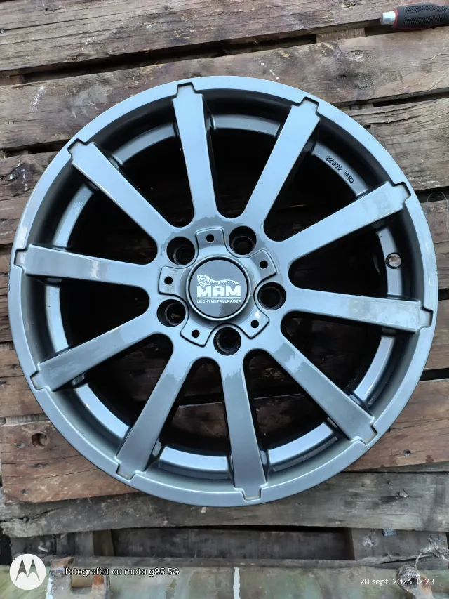 Jante aliaj 16 zoll marca MAM, gama Mercedes, Audi, Seat, Skoda, VW. – fotografia 3 din 5