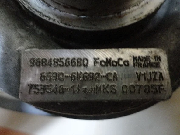 Vand turbina (turbosuflanta) de Land Rover Freelander 2 – fotografia 5 din 6