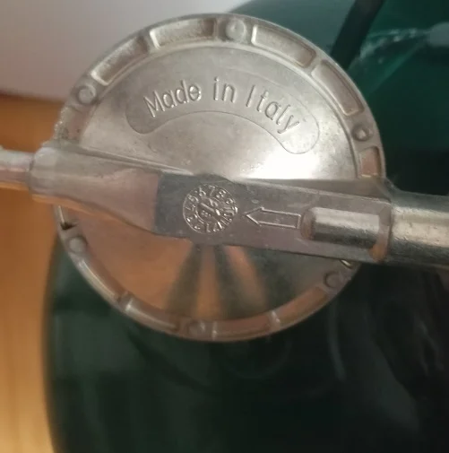 Butelie GPL noua cu guler, din metal, volum 26 litri – fotografia 2 din 4
