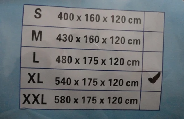 Prelata SUV impermeabila din material Peva, rezistenta UV – fotografia 3 din 4