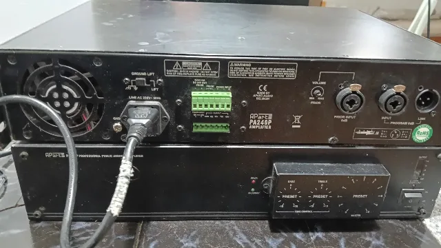 Amplificator Apart PA 240P – fotografia 3 din 8