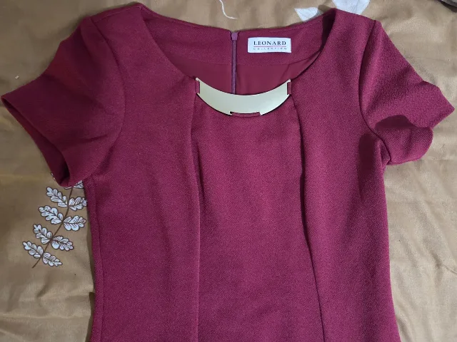 Rochie Violet Elegantă – fotografia 2 din 3