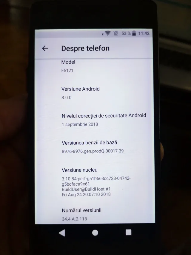 SONY XPERIA X model F5121 – fotografia 5 din 8