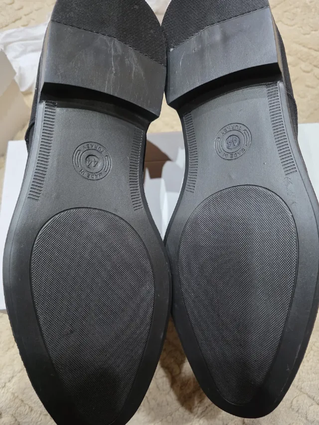 Pantofi piele intoarsa ecologica. – fotografia 3 din 4