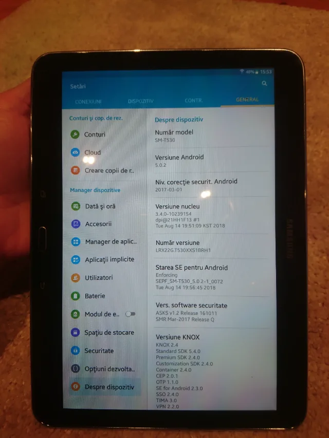 Tableta Samsung Galaxy Tab4 T530 – fotografia 5 din 6