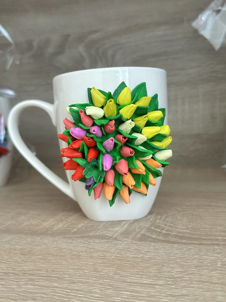 Cana lalele lut polimeric – fotografia 1 din 6
