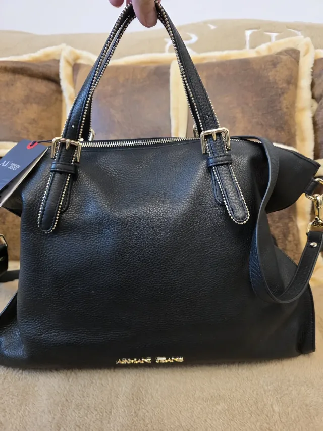 Geanta Armani Piele 100% Originala – fotografia 2 din 8