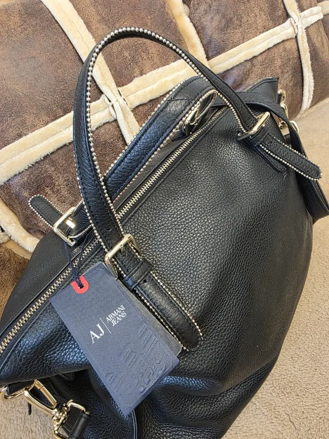 Geanta Armani Piele 100% Originala – fotografia 1 din 8