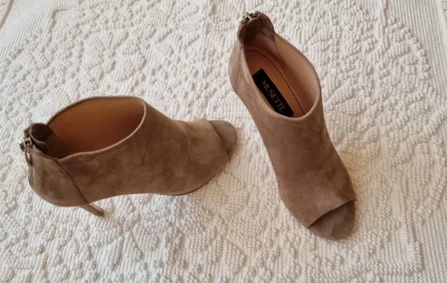 Botine din piele naturala, 36, nepurtat,Musette – fotografia 2 din 3