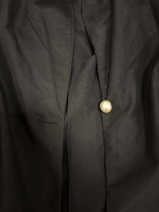 Sacou negru SHEIN cu nasture tip perlă – mărimea S – fotografia 2 din 4