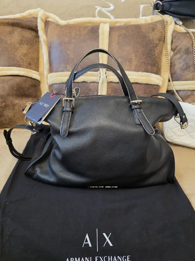 Geanta Armani Piele 100% Originala – fotografia 8 din 8