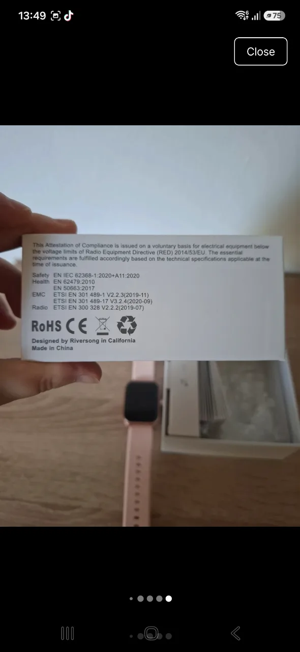 Smartwatch Riversong Motive 6 Pro – fotografia 4 din 5
