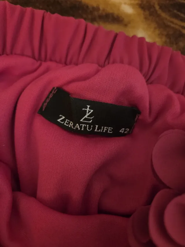 Rochie Roz Elegantă. – fotografia 2 din 4