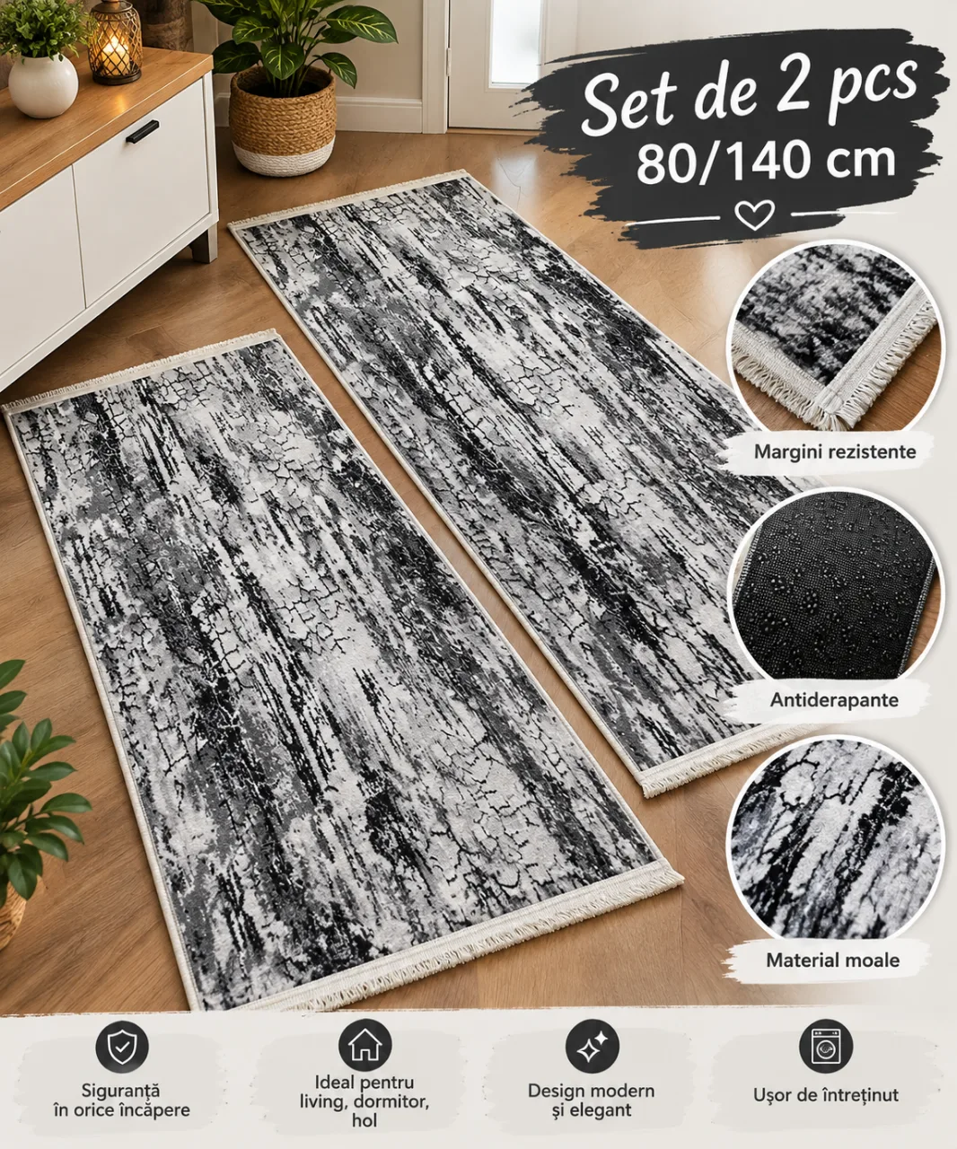 set traverse antiderapante – fotografia 1 din 4