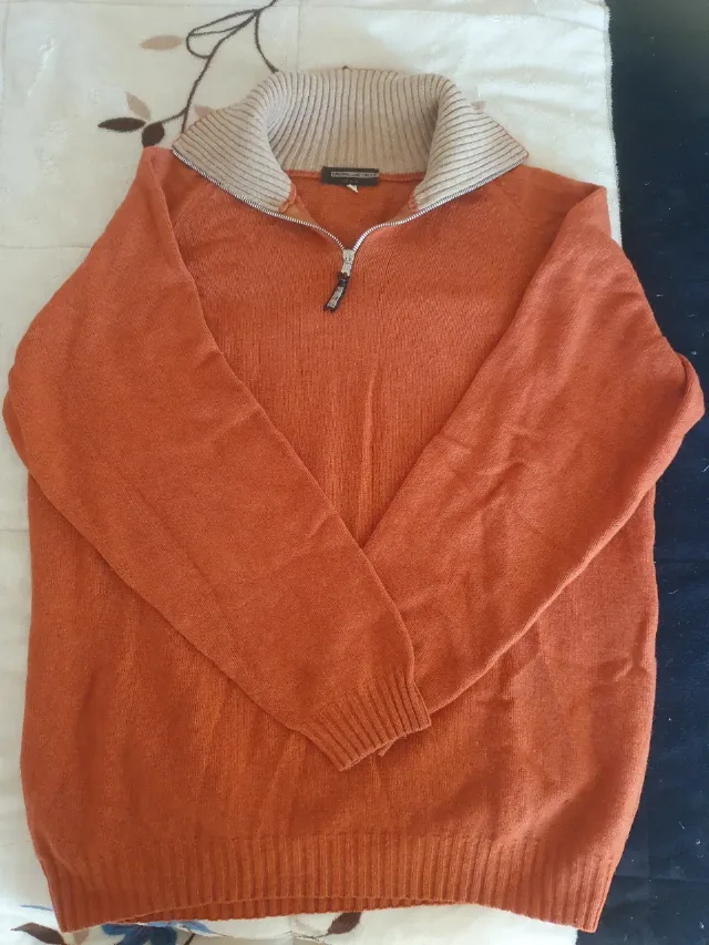 pluovăr de lână barbați marime L – fotografia 4 din 5