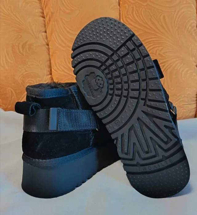Ghete damă tip UGG imblănite – fotografia 5 din 7